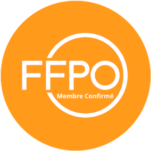 Badge membre confirmée FFPO Gall Justine home organiser Strasbourg
